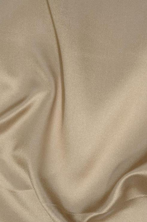 Taupe Silk Zibeline Fabric