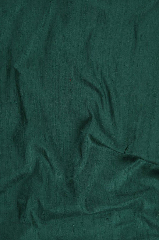 Teal Green Dupioni Silk Fabric