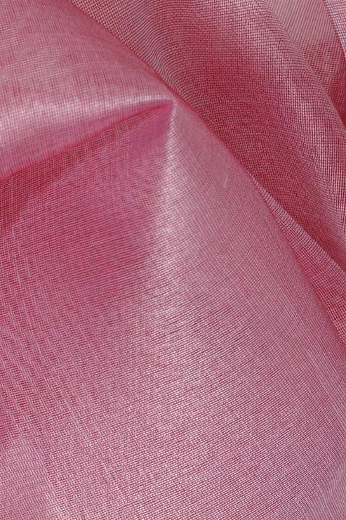 Terra Cotta Silk Organza Fabric