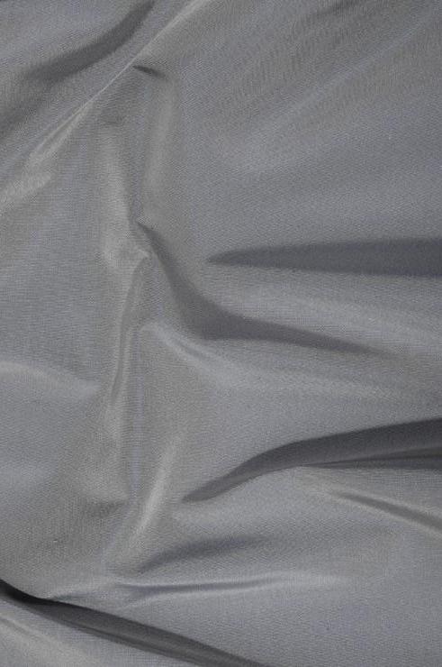 Titanium Heavy Taffeta Silk Fabric