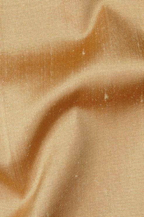 Toffee Crunch Silk Shantung 54" Fabric