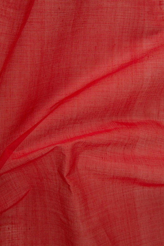 Tomato Red Cotton Voile Fabric