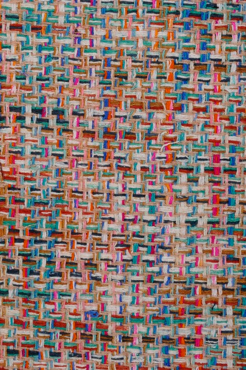 Multi-Color Silk Tweed 1 Fabric