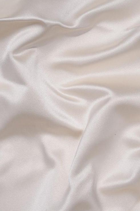 Vanilla Silk Duchess Satin Fabric
