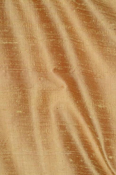 Wheat Dupioni Silk Fabric