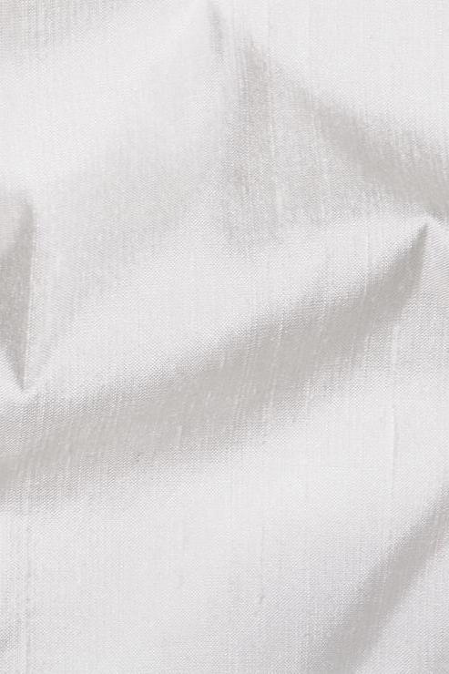 White Silk Shantung 54" Fabric