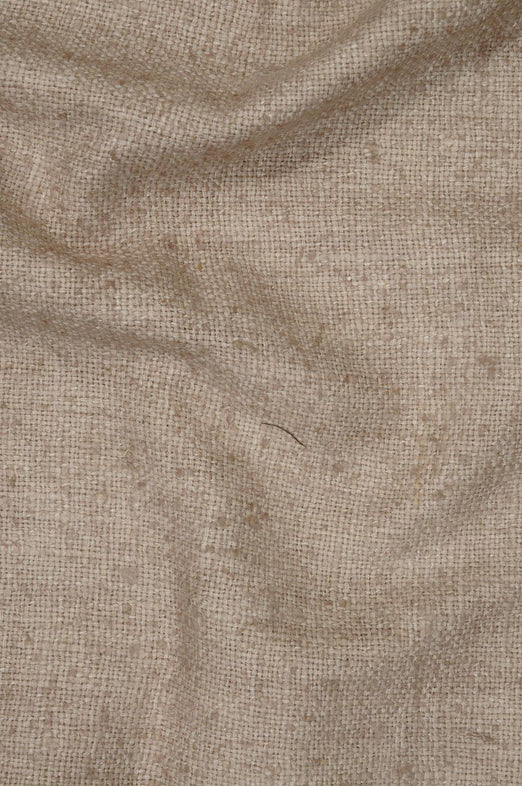 White Smoke Silk Linen (Matka) Fabric