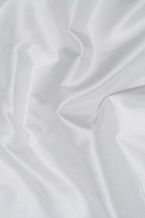 White Swan Taffeta Silk Fabric