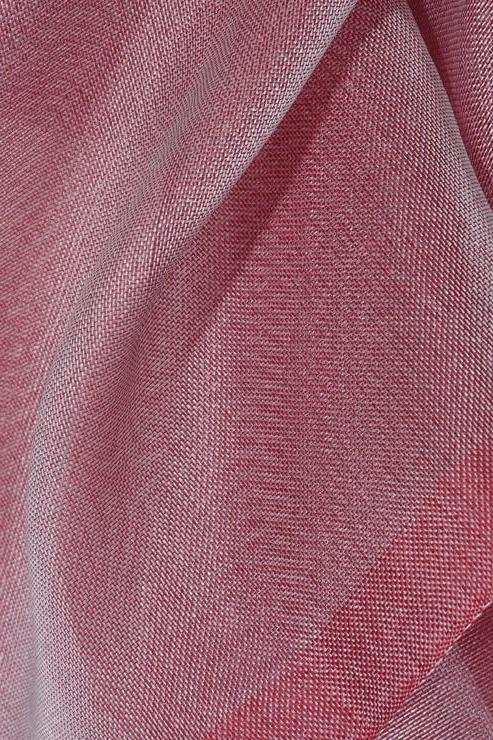 Withered Rose Silk Organza Fabric