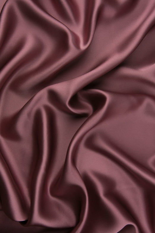 Wistful Mauve Charmeuse Silk Fabric